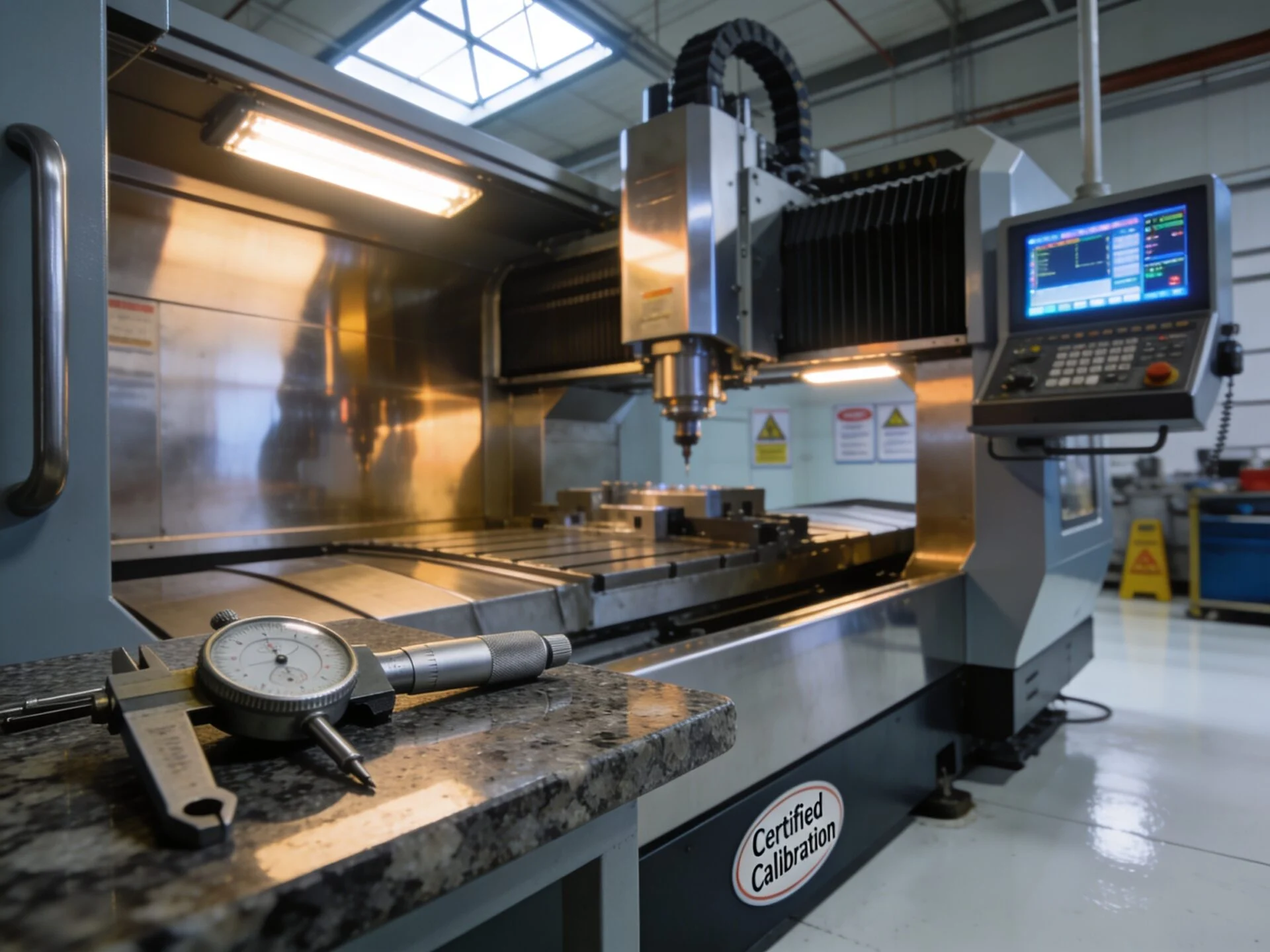 ProMach CNC machine representing quality inspection and certification