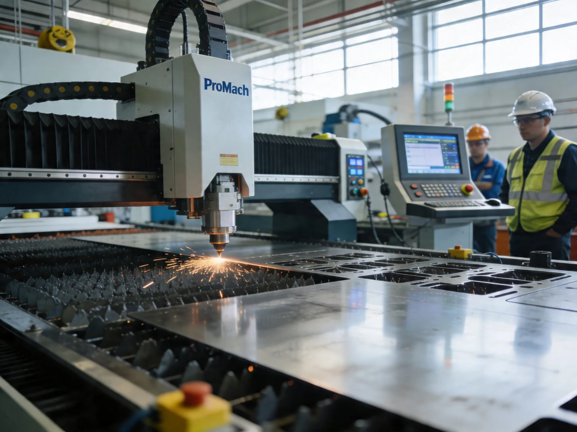 ProMach CNC machinery and laser cutting systems manufacturing facility