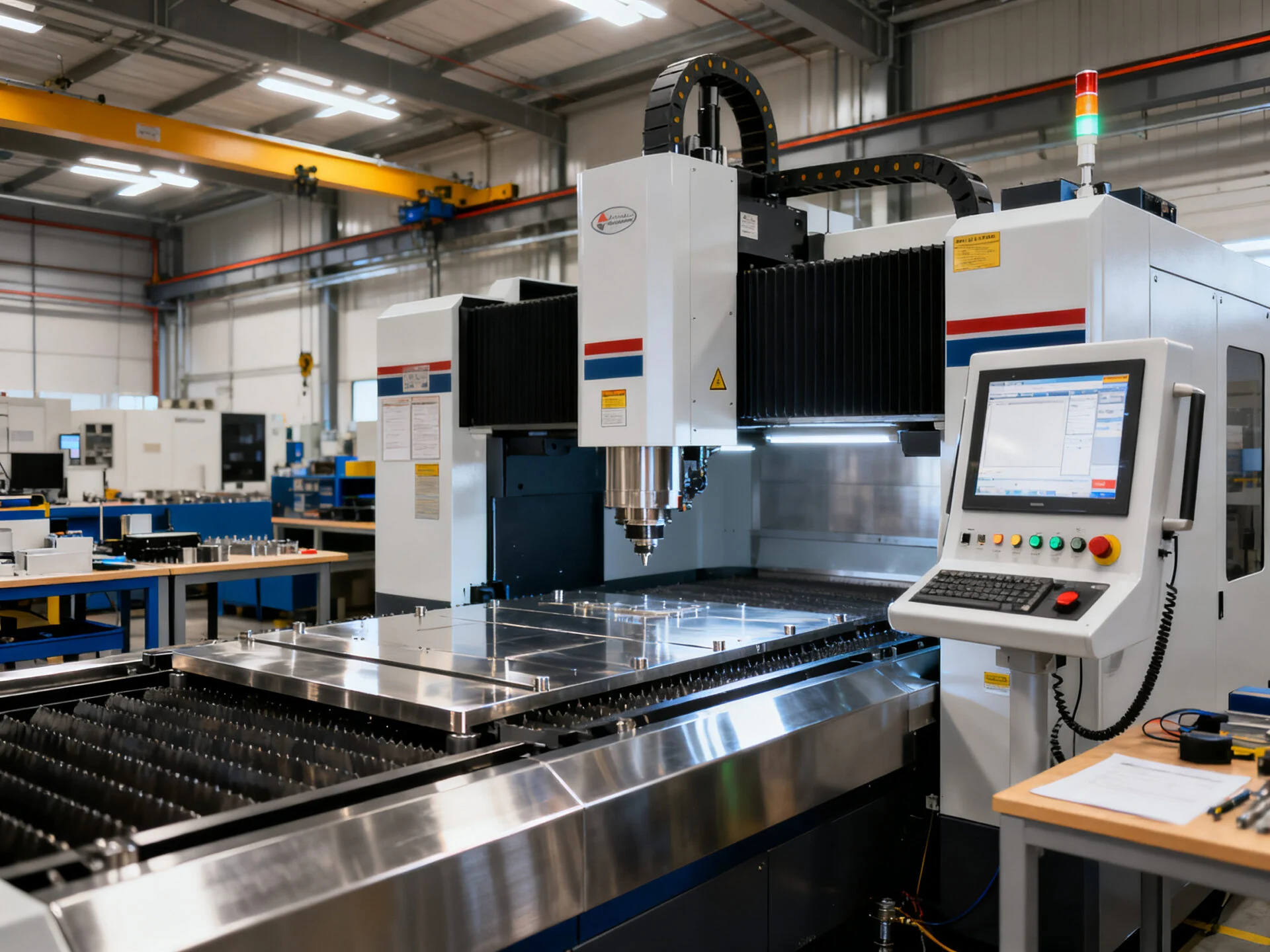 ProMach CNC machinery and laser systems undergoing strict quality assurance and compliance testing