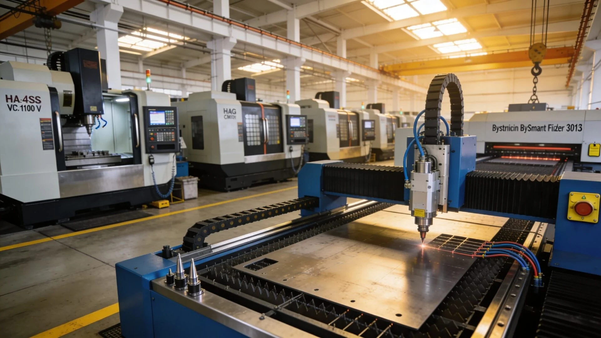 ProMach CNC machining equipment in a modern production environment