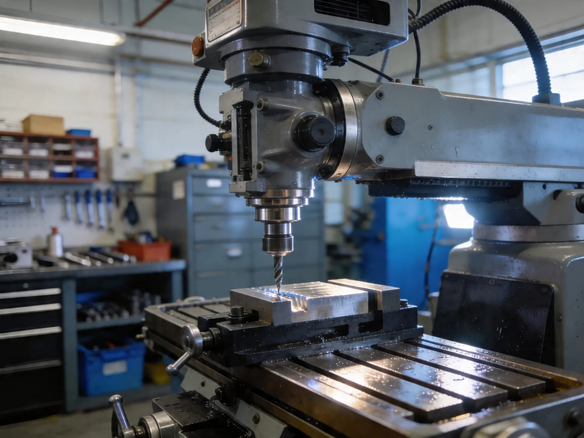 ProMach CNC milling machine in operation