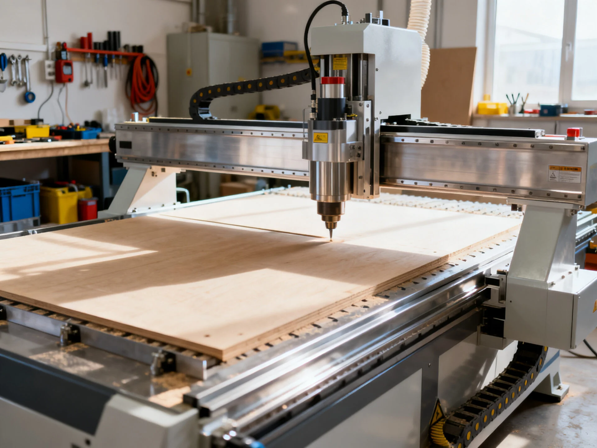 ProMach CNC wood router technical specifications and machine capabilities