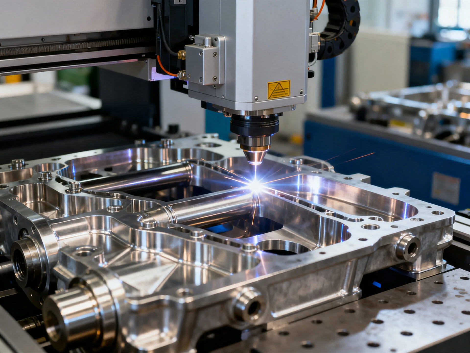 ProMach fiber laser welding system processing complex metal assemblies