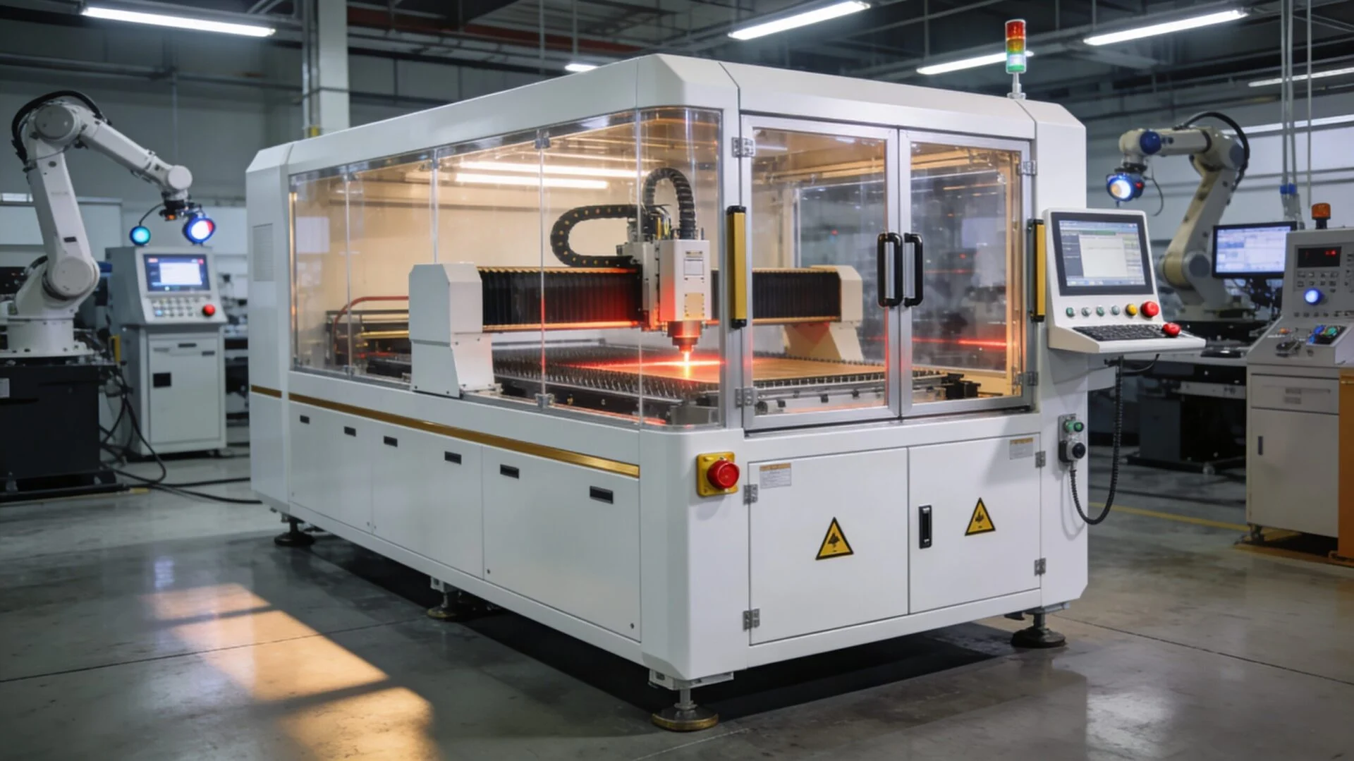 ProMach fully enclosed UV laser etching machine