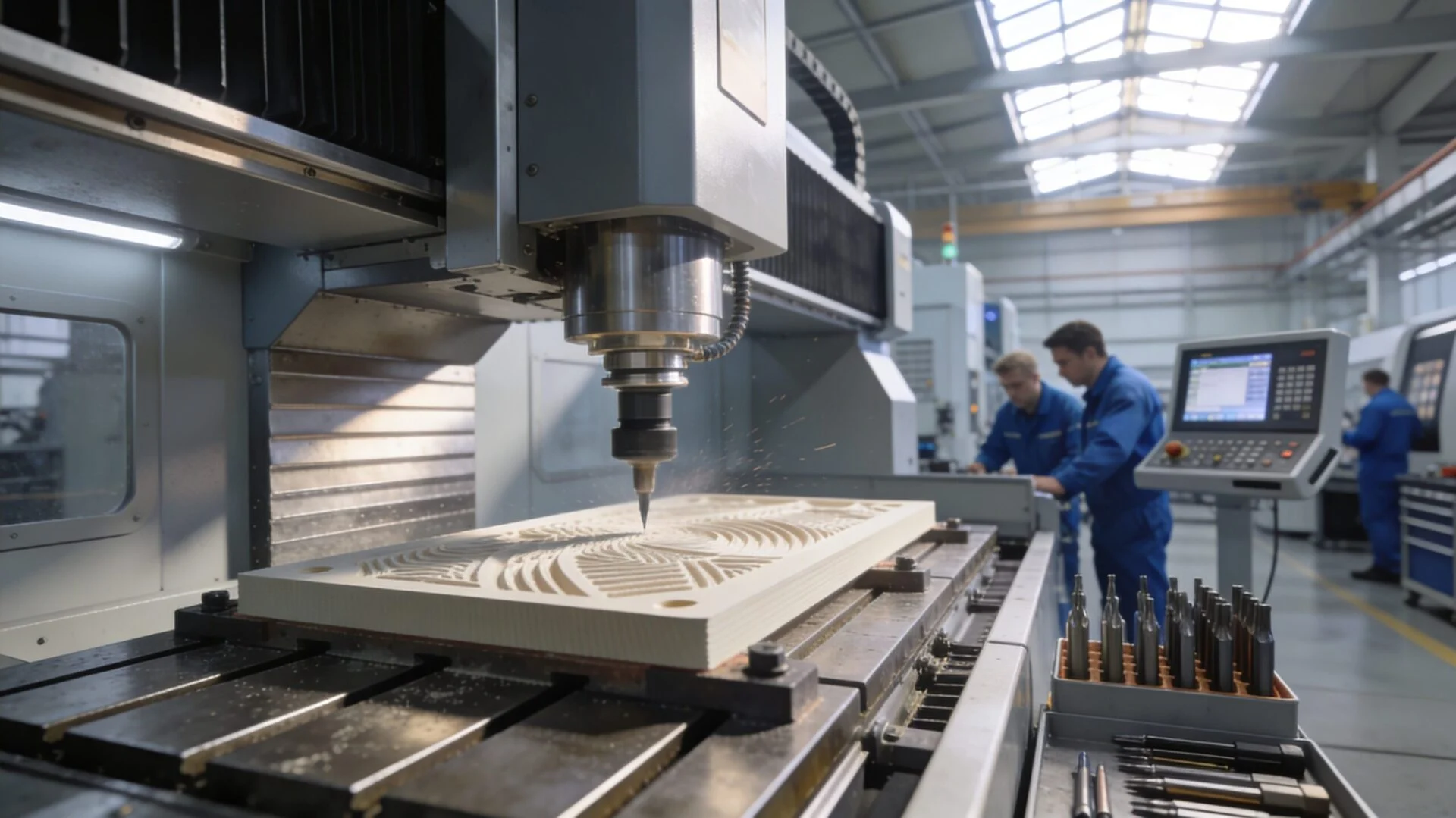 ProMach high precision 3D carving machine installation