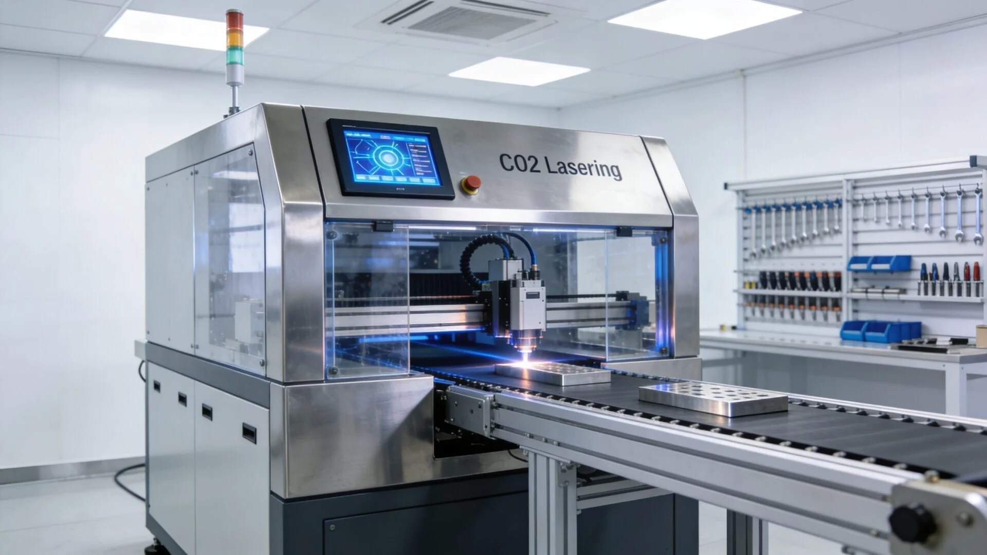 ProMach industrial CO2 laser marking machine