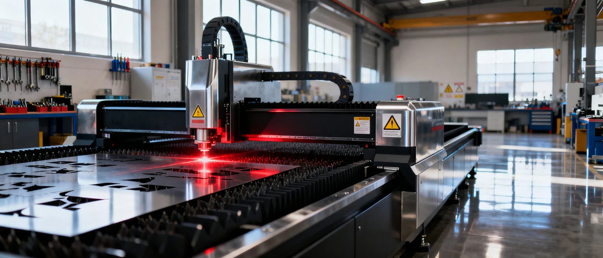 ProMach industrial fiber laser cutting machine manufacturing and deployment process