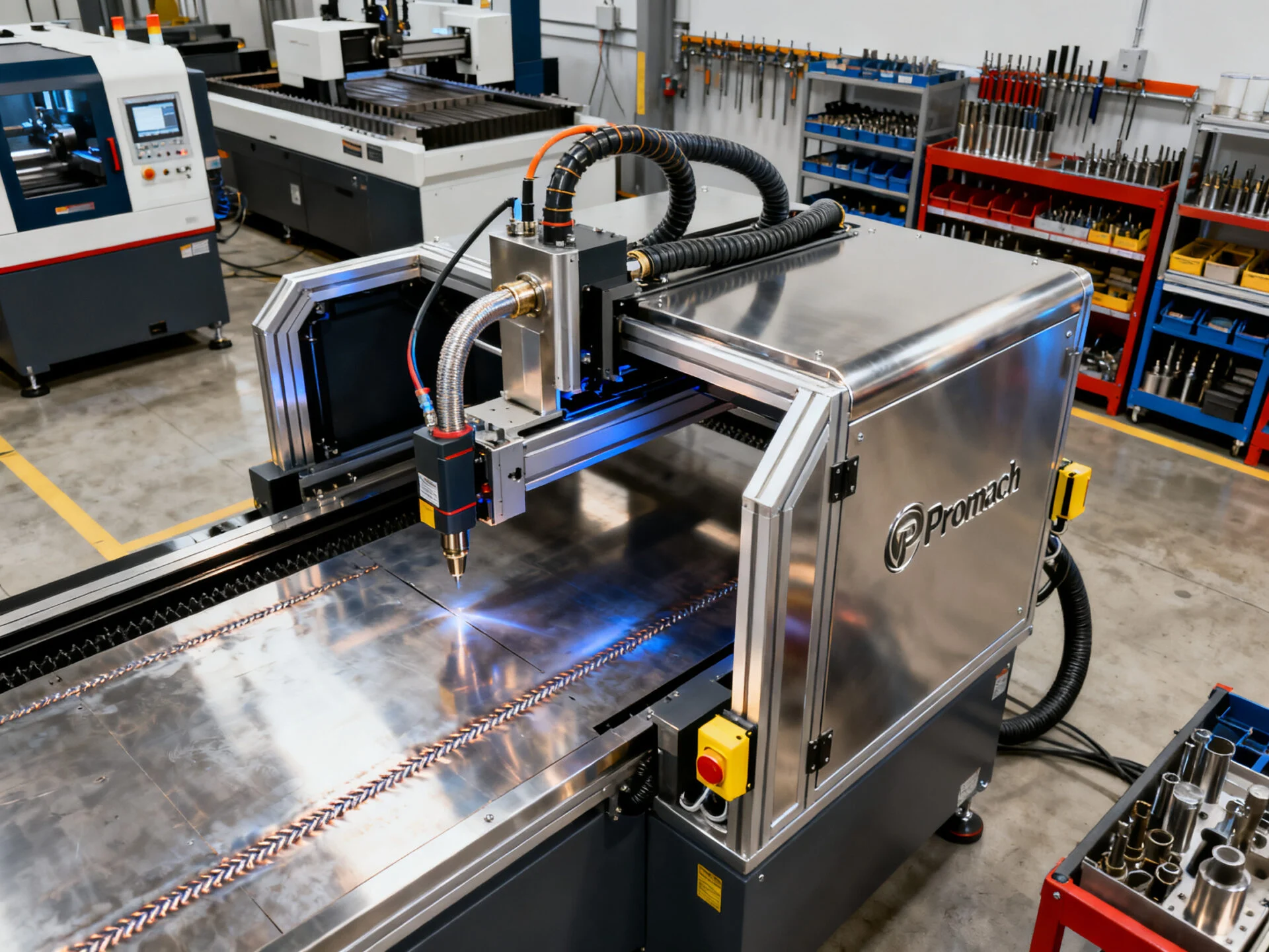 ProMach industrial fiber laser welding system