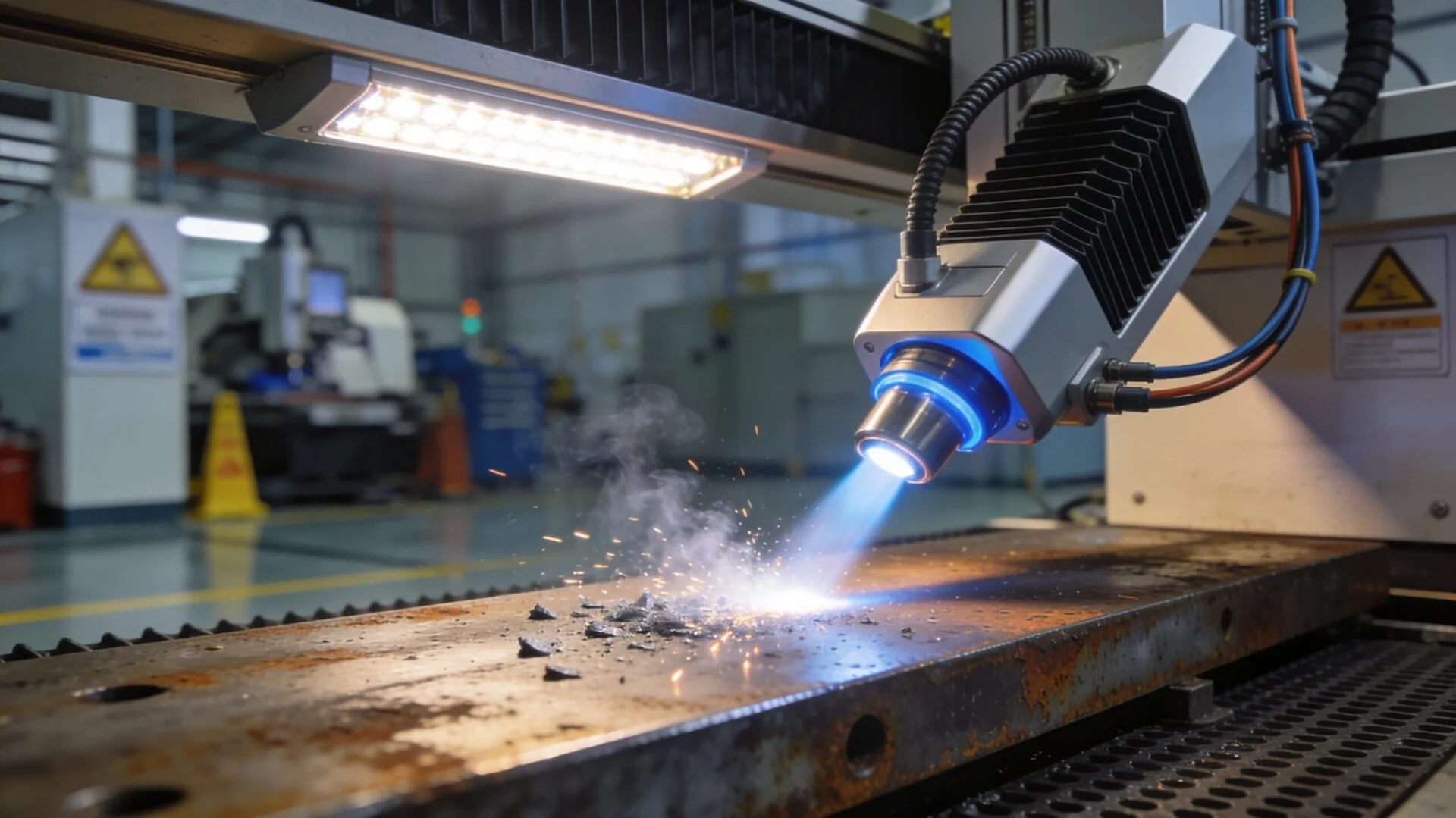 ProMach industrial laser cleaning system