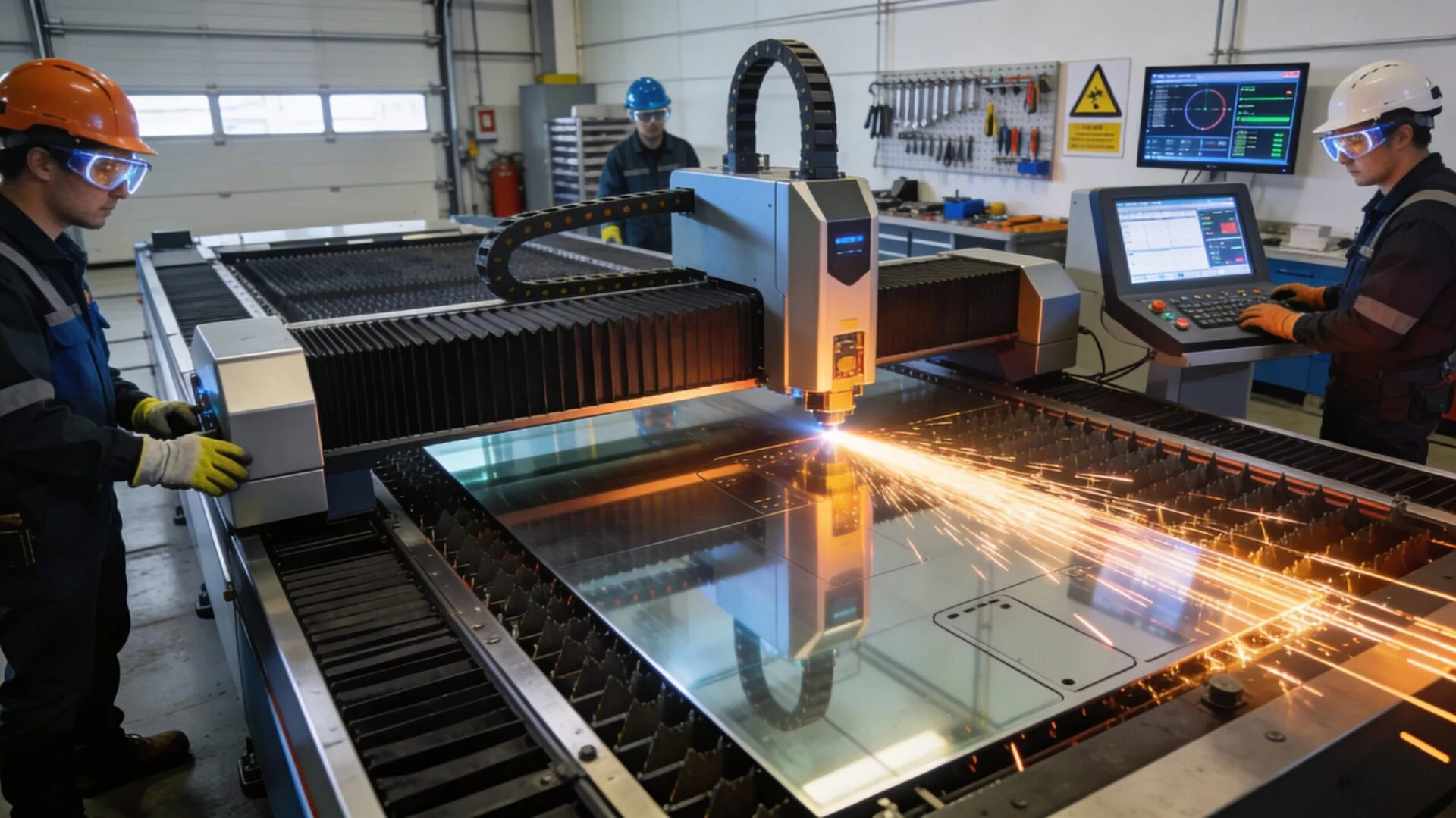 ProMach industrial laser cutting equipment ready for global delivery