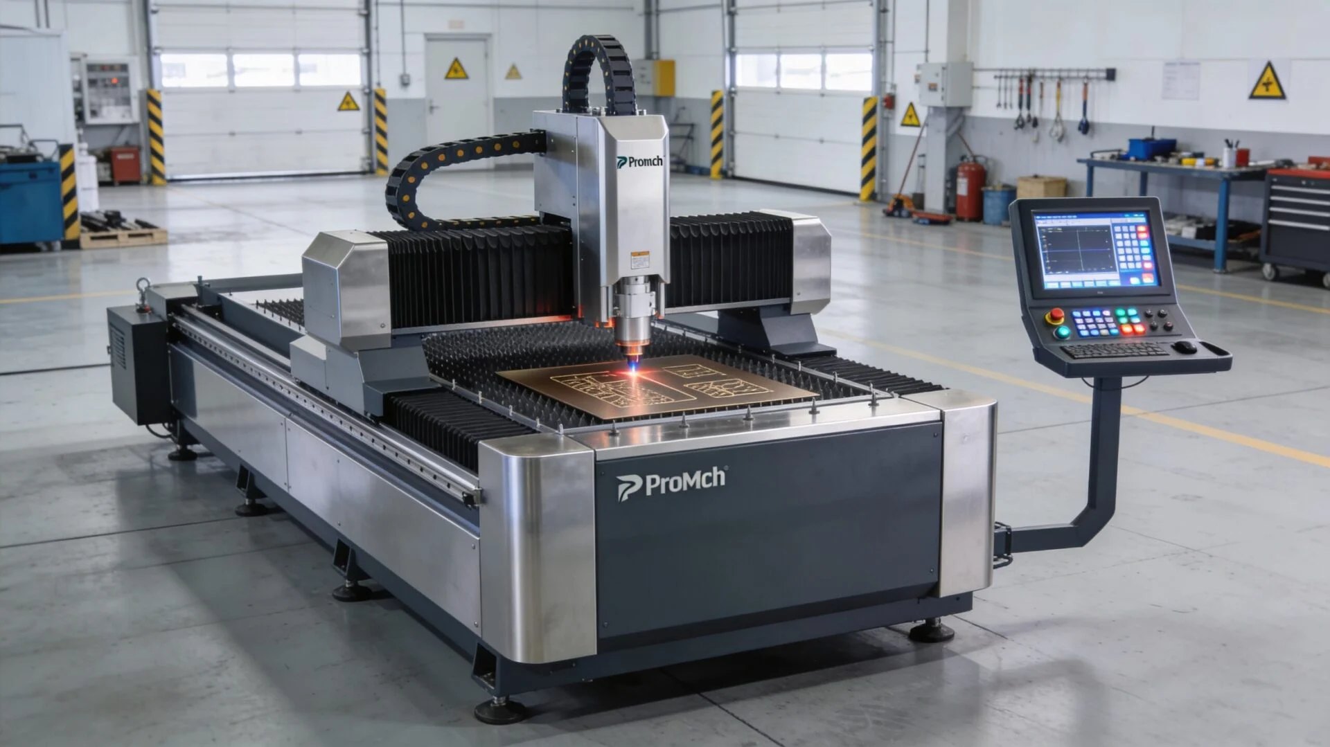 ProMach industrial laser engraving system