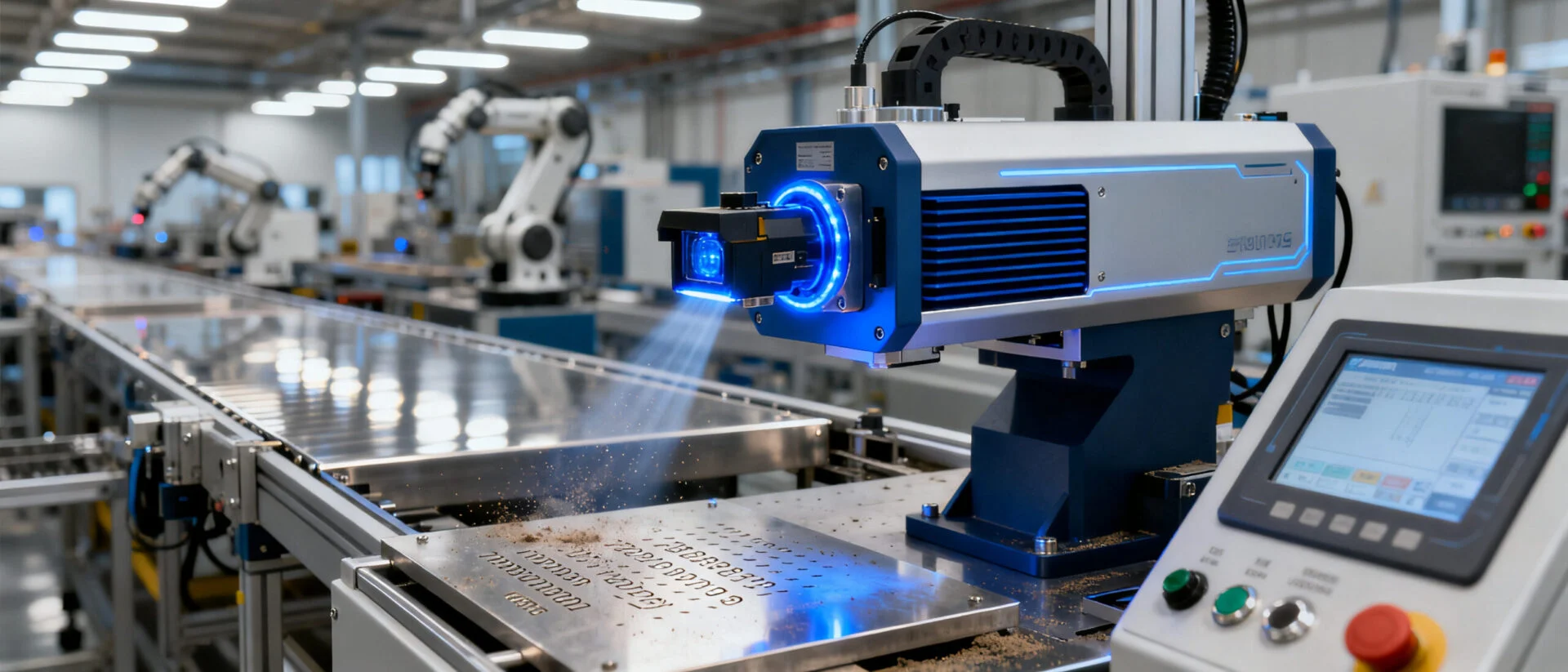 ProMach industrial laser marking system