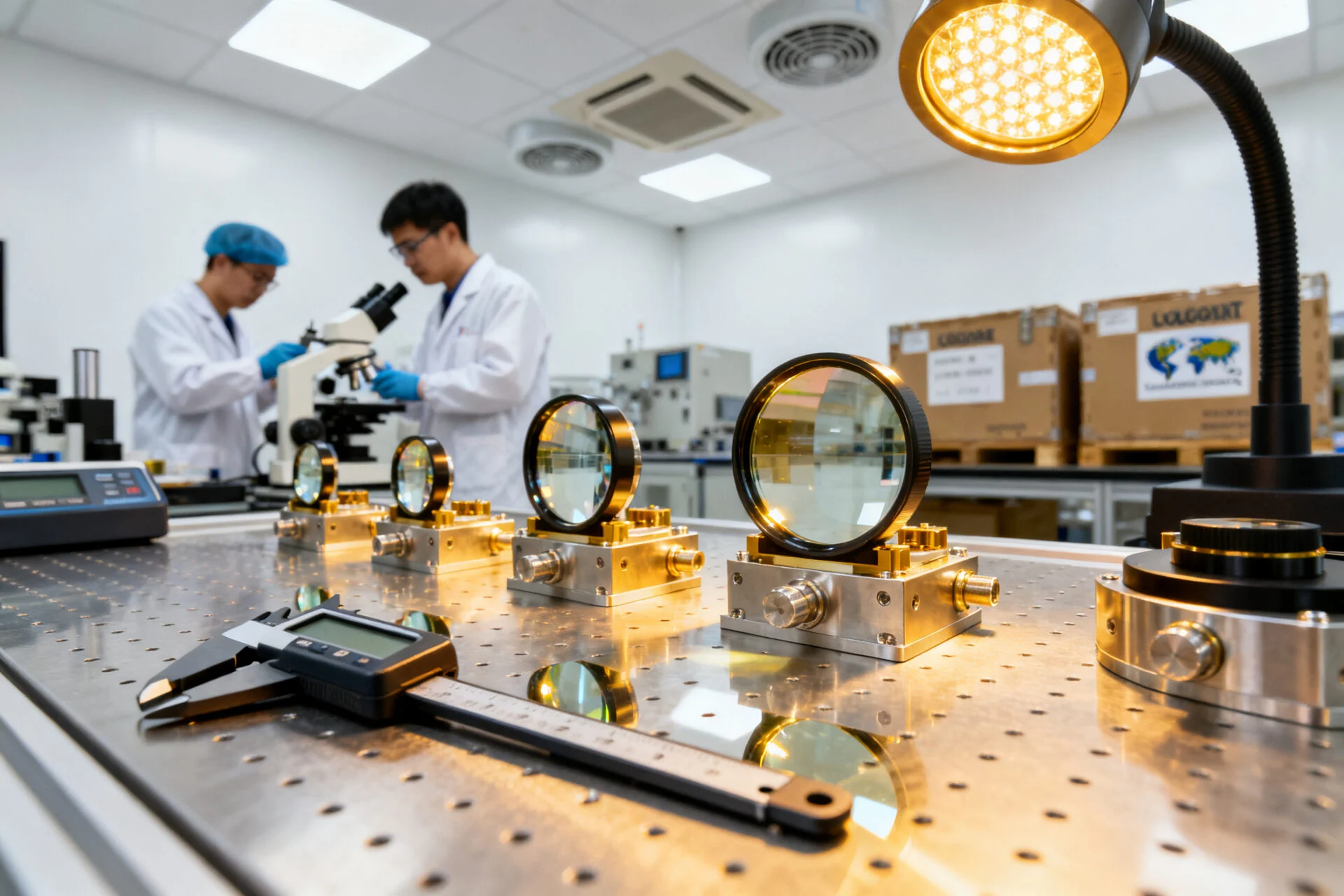 ProMach laser spare parts quality inspection and global logistics