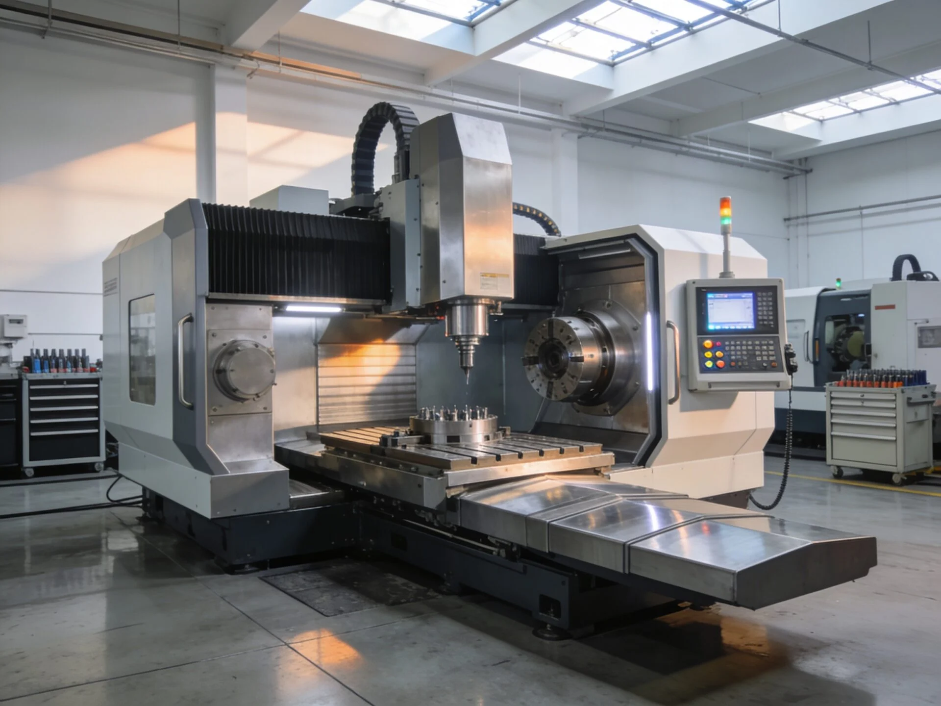 ProMach machining center in a modern manufacturing environment