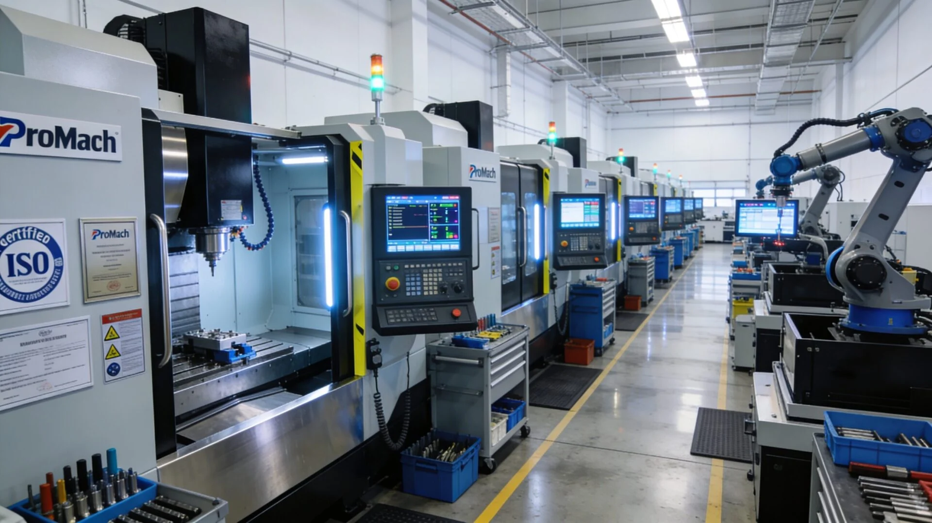 ProMach manufacturing certified quality assurance process