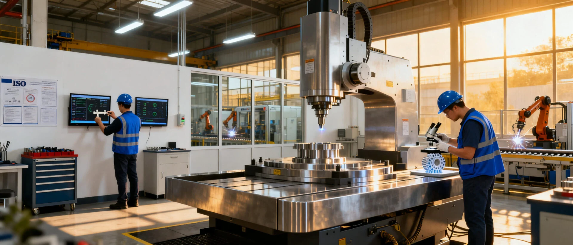 ProMach quality control and CNC machine inspection process