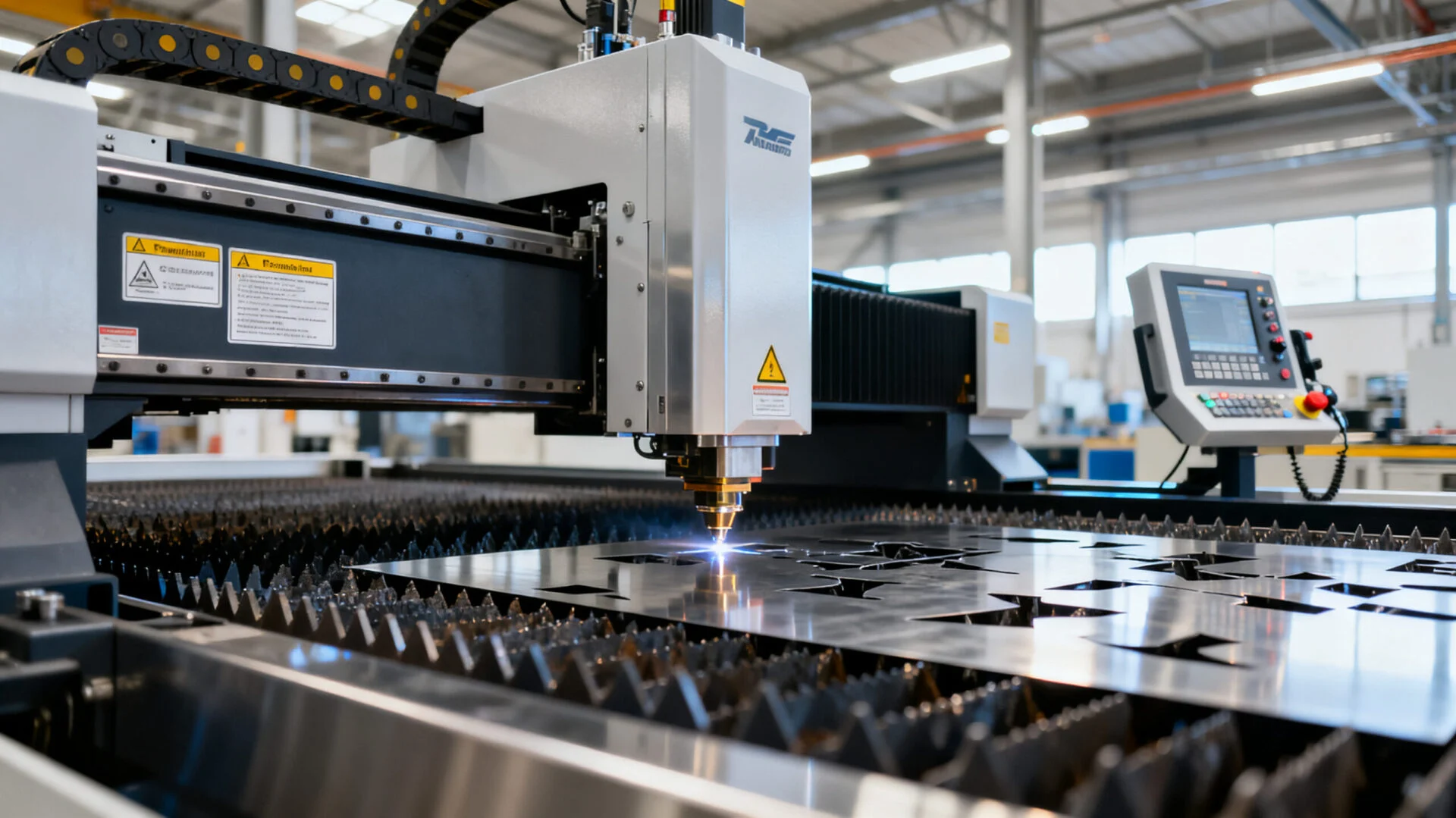 ProMach quality control and testing for industrial metal laser cutting machine