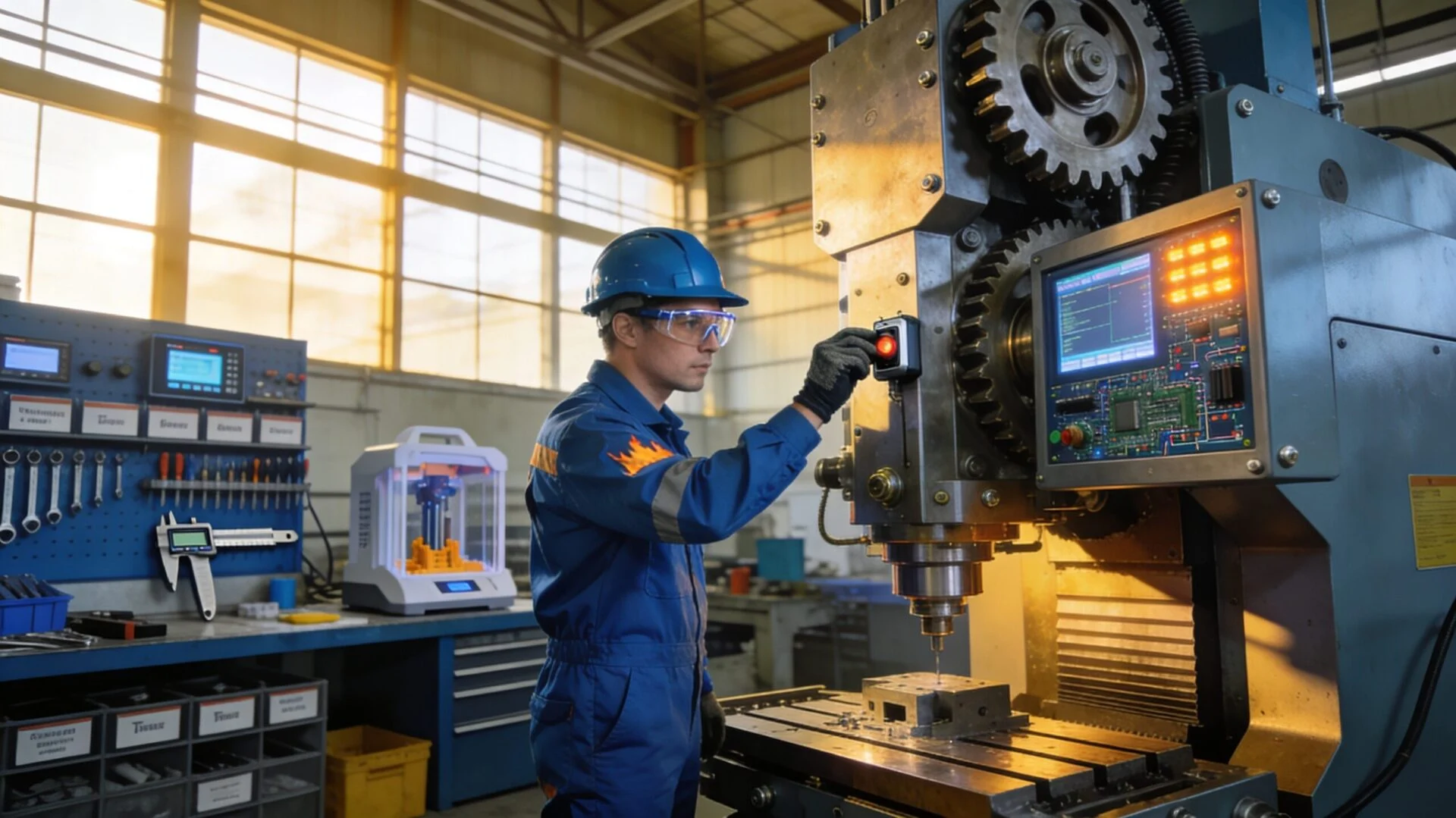 ProMach service team supporting CNC commissioning and remote diagnostics