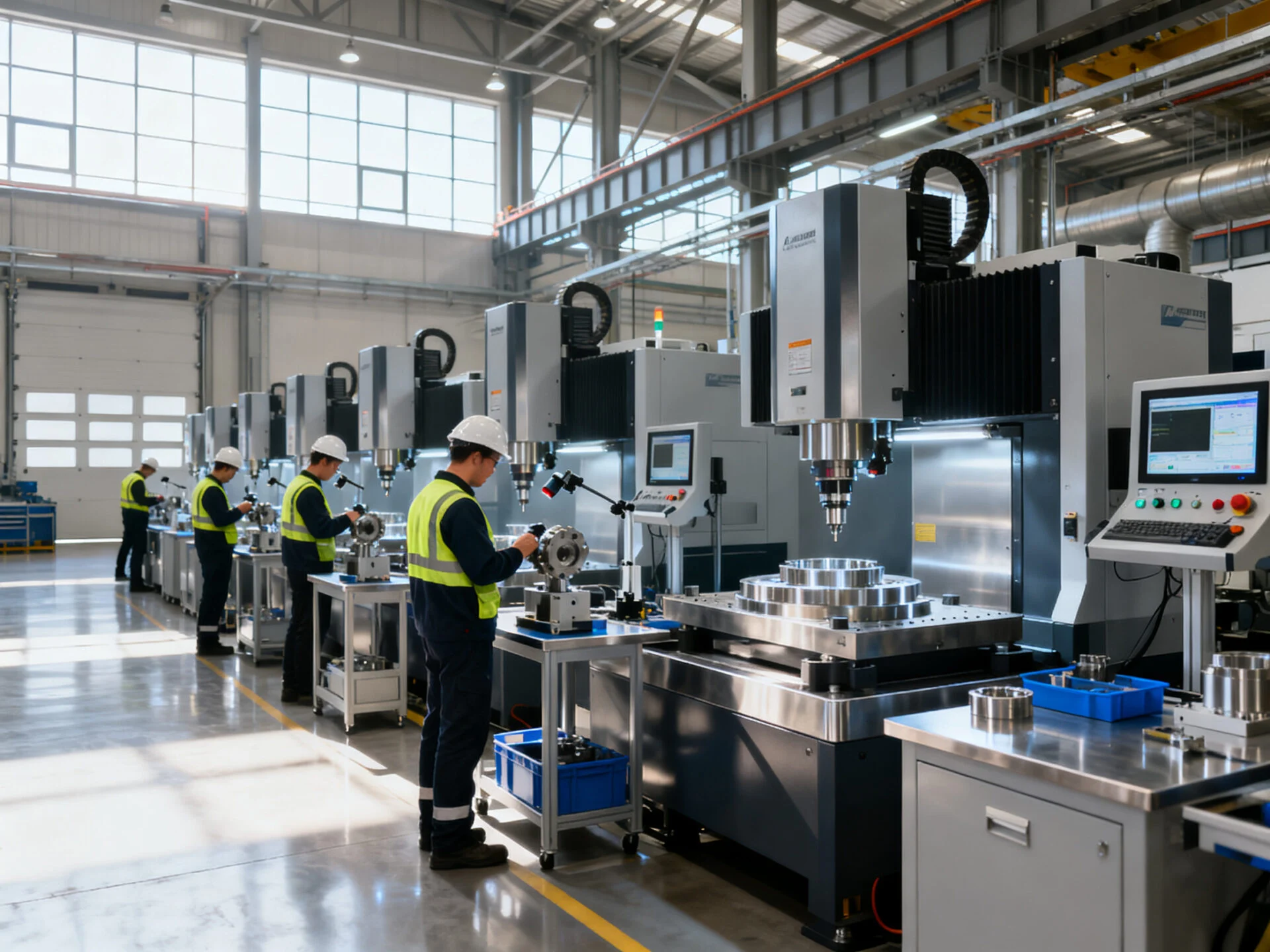 Quality control and inspection for OEM ODM CNC and laser machines