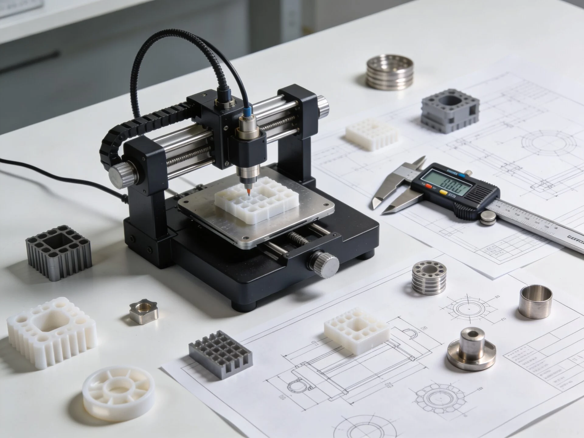 Rapid prototyping and small batch production using hobby CNC