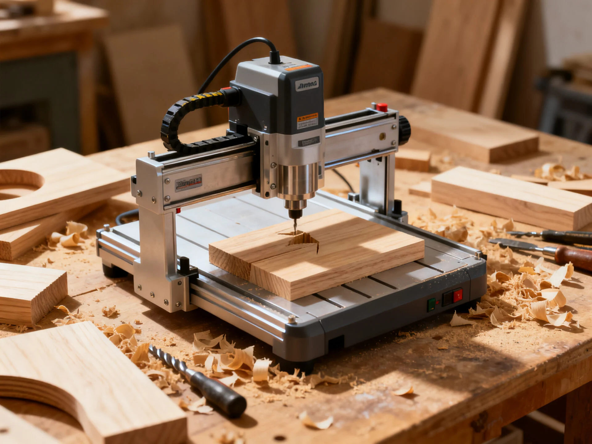 Small-scale woodworking with entry-level CNC router