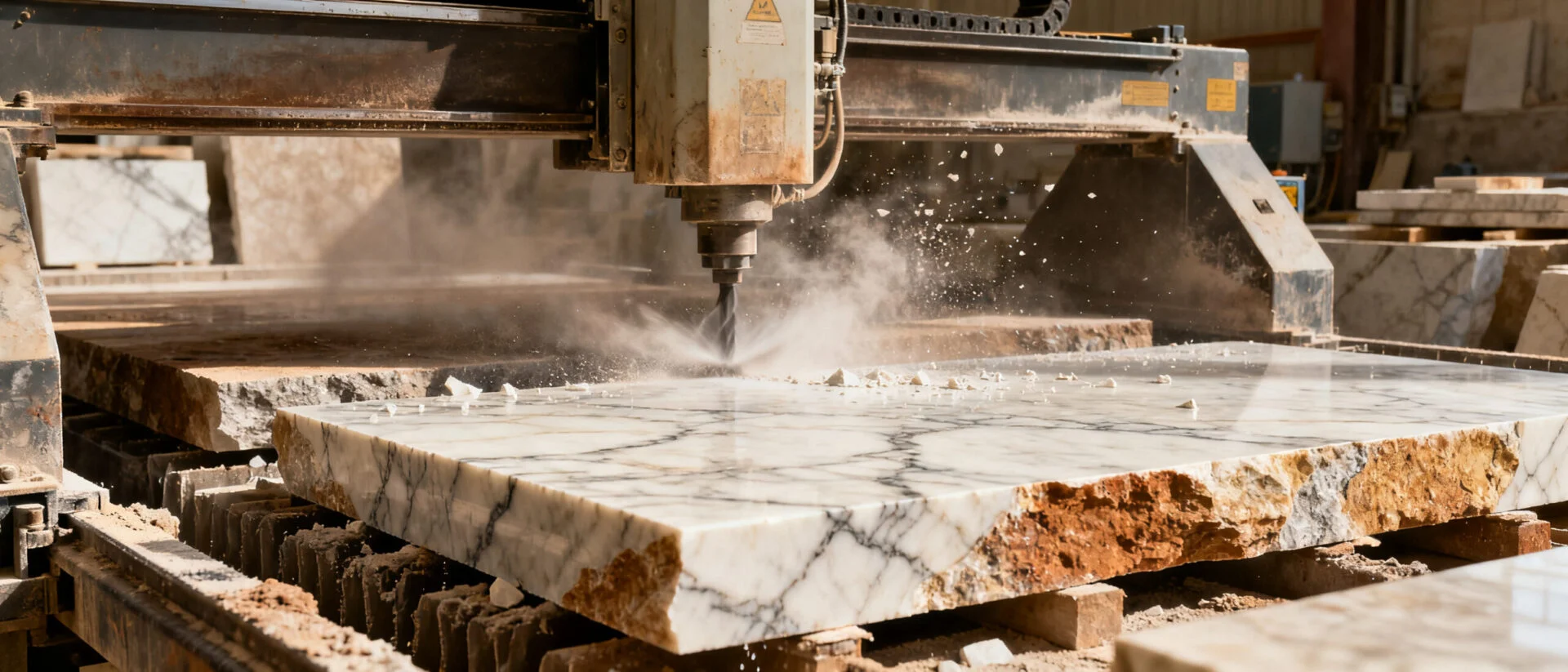 Stone fabrication and decorative CNC equipment