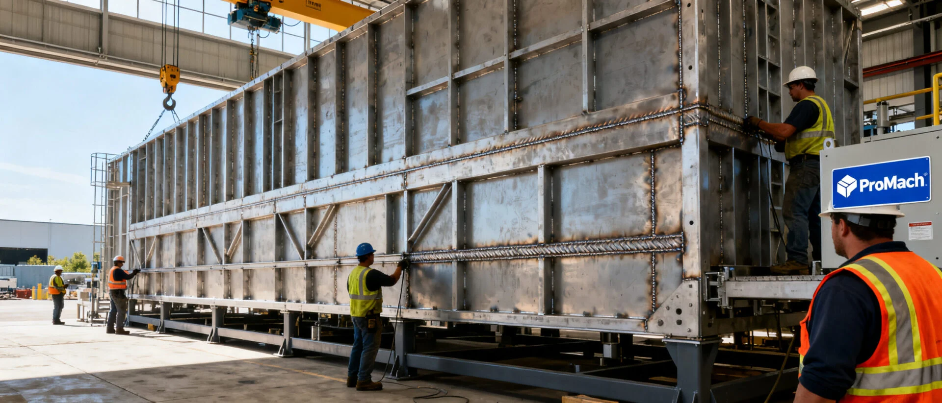 Structural frame design model for industrial building systems