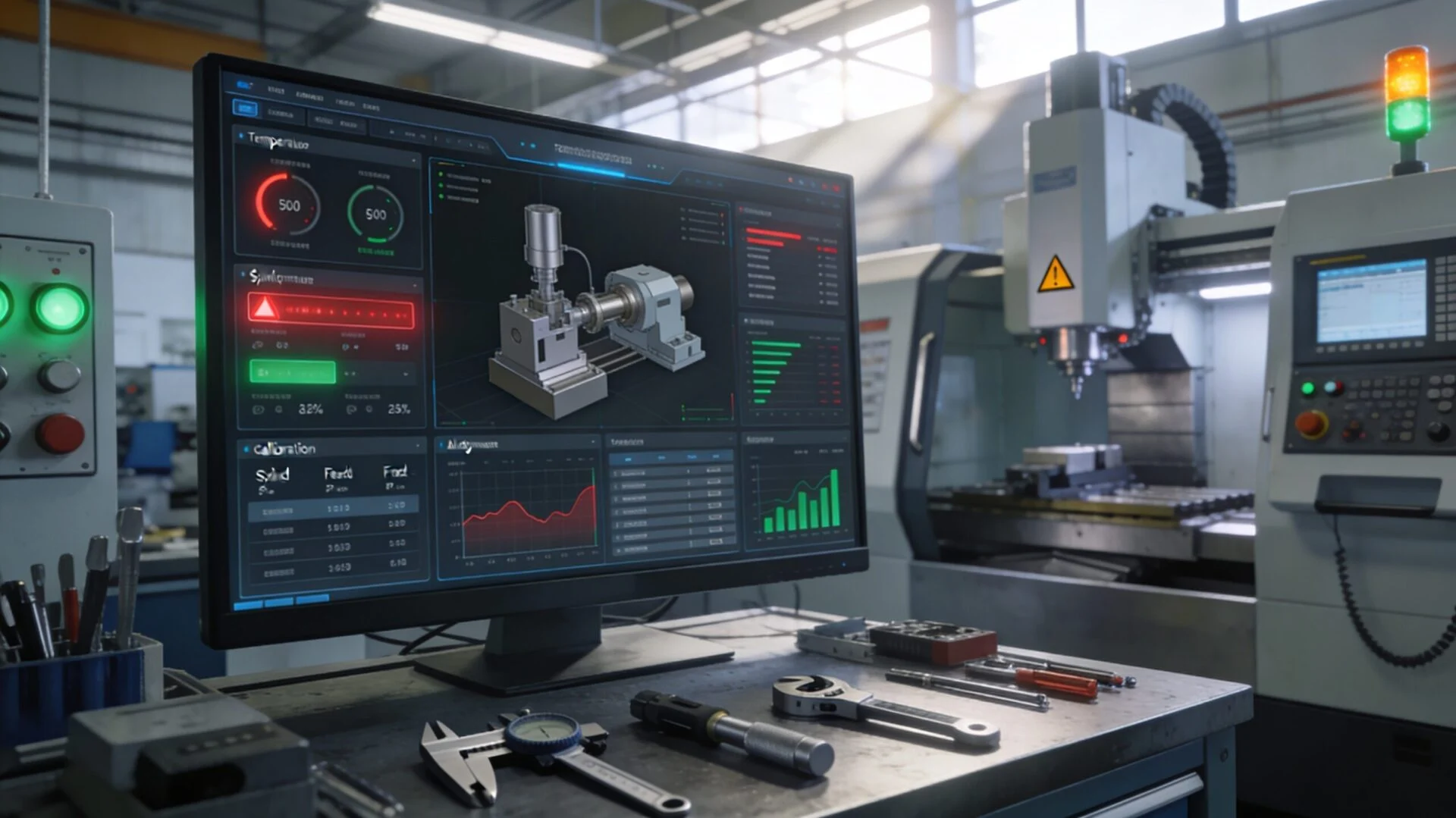 System configuration and monitoring dashboard