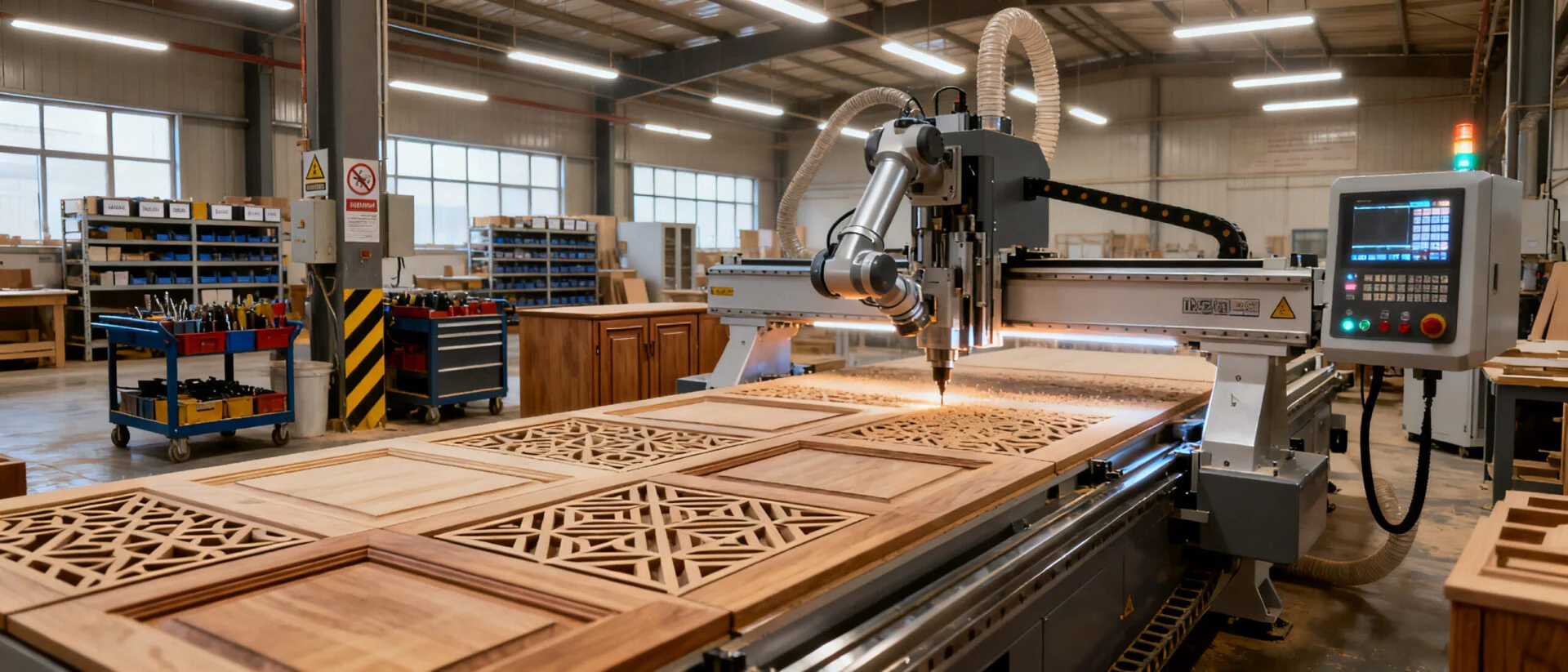 Woodworking and automated furniture production lines