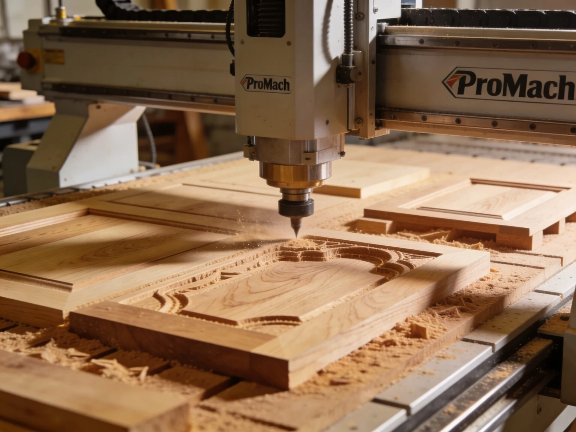 Woodworking CNC machine for furniture manufacturing