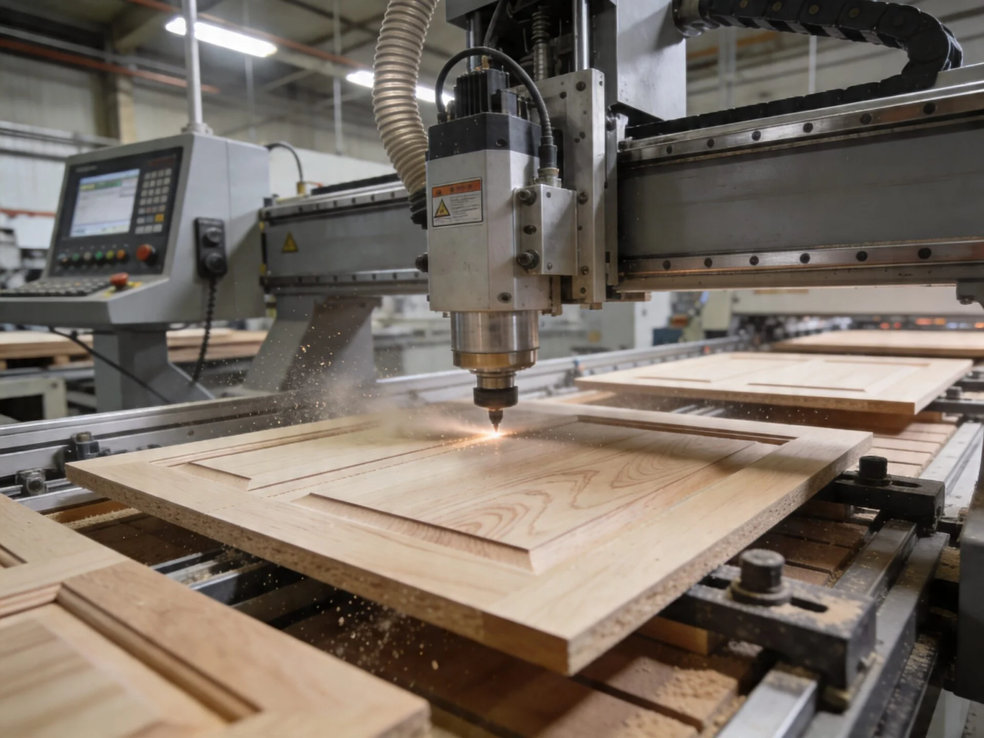Woodworking CNC routers and edge banders for furniture production