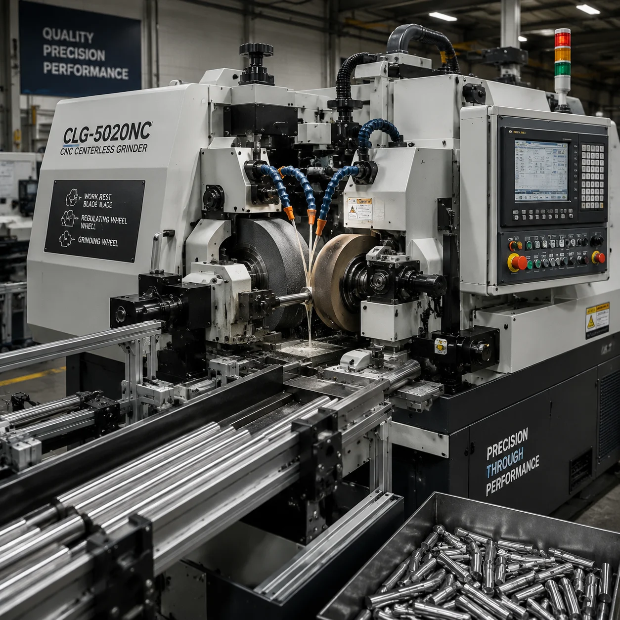 CNC Centerless Grinding Machine
