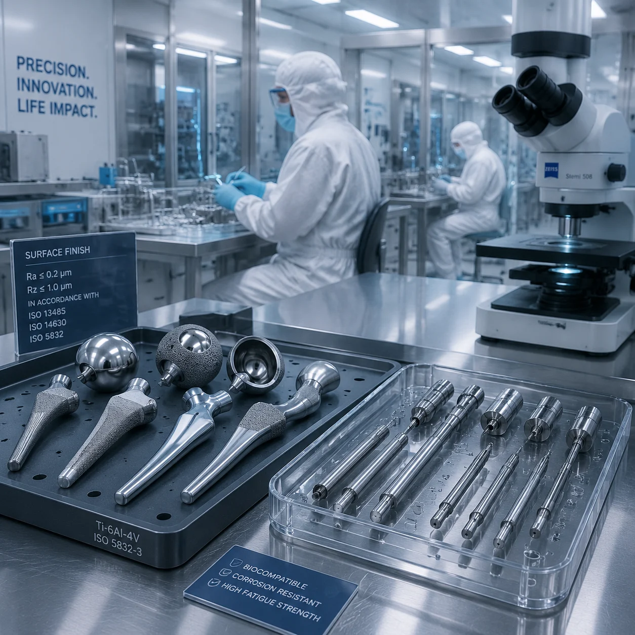 High-precision CNC grinding for medical device component manufacturing