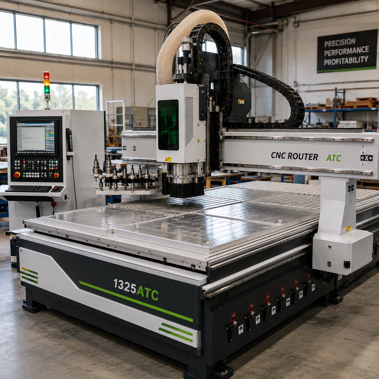 جهاز تقطيع CNC للإنتاج متوسط المستوى