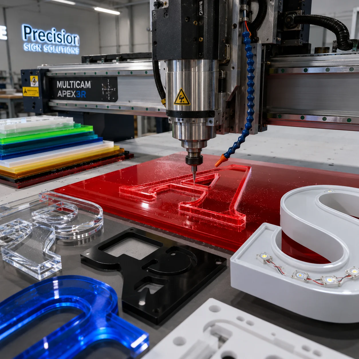 Premium cnc router for acrylic letters and LED illuminated signs