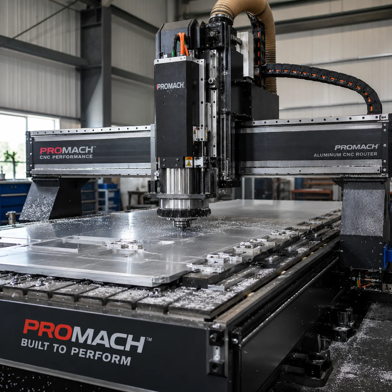 ماكينة موجه CNC للألمنيوم من ProMach