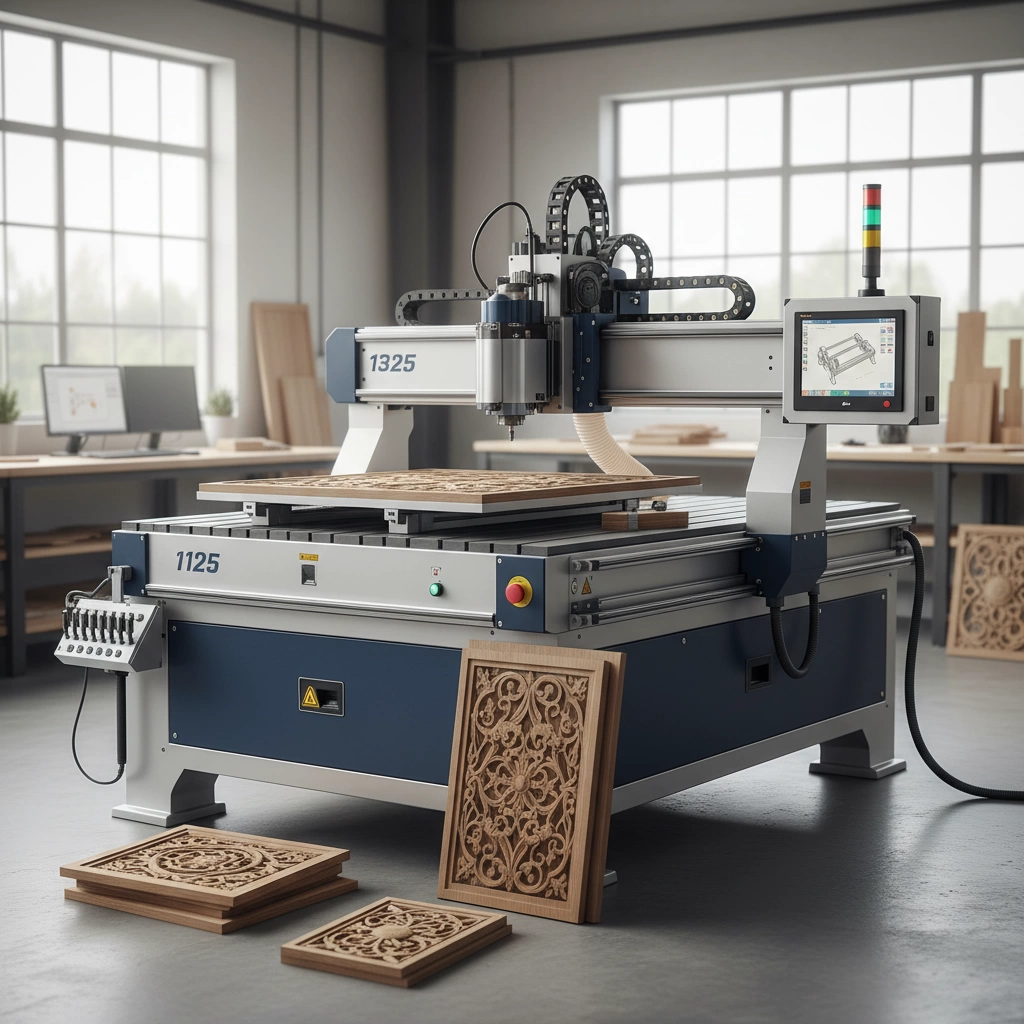Gelişmiş Özelliklere Sahip 1325 CNC Ahşap Frezeleme Makinesi