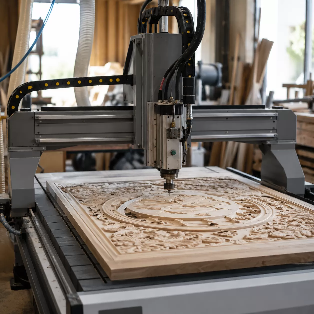 2040 CNC Wood Router for Large Wood Projects