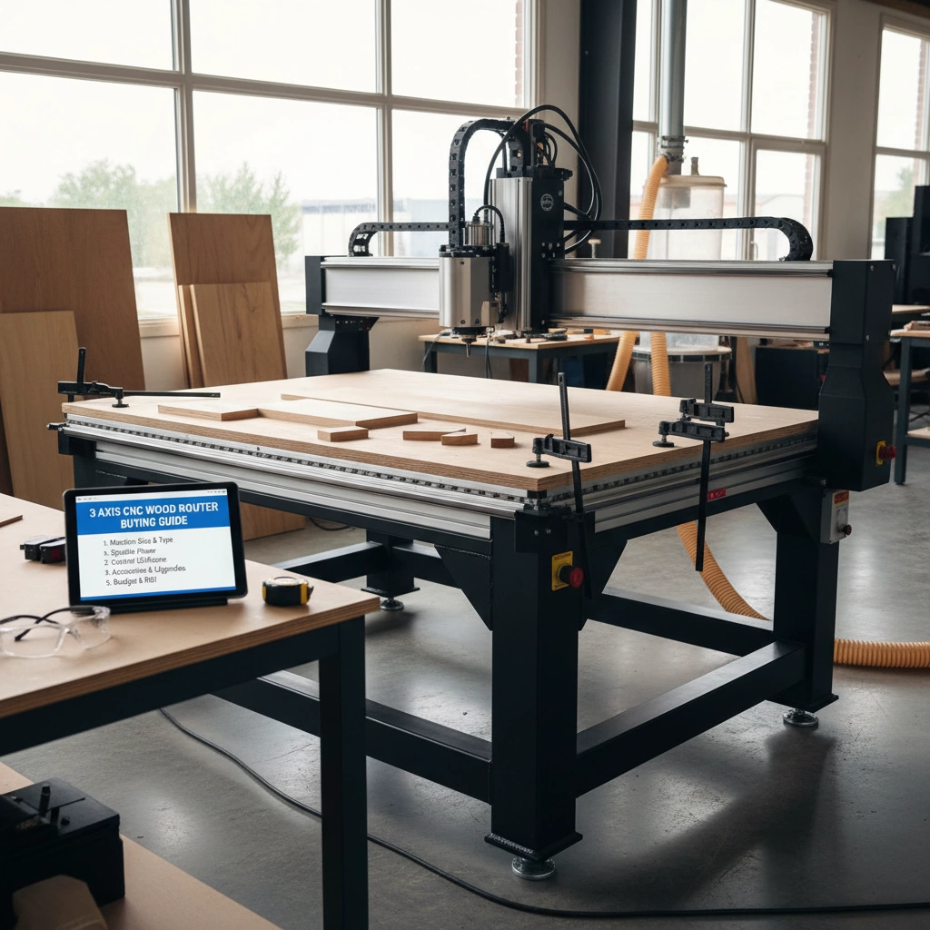3 Eksen CNC Ahşap Freze Alışveriş Rehberi