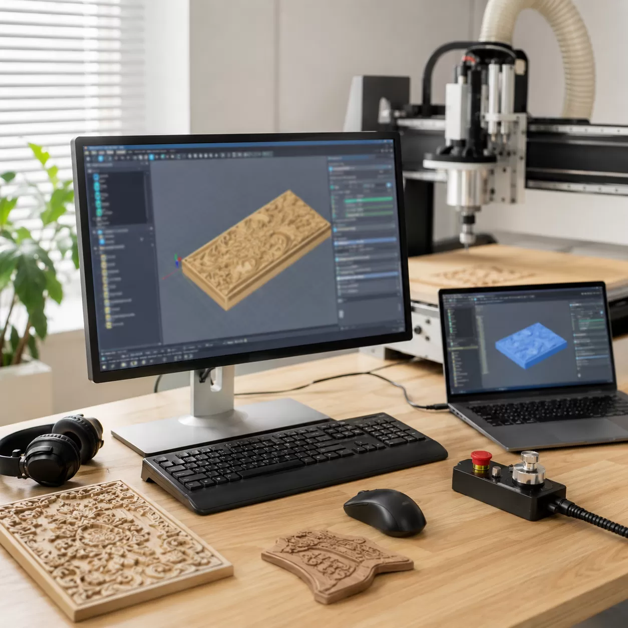 4x4 CNC Router Control Software Compatibility