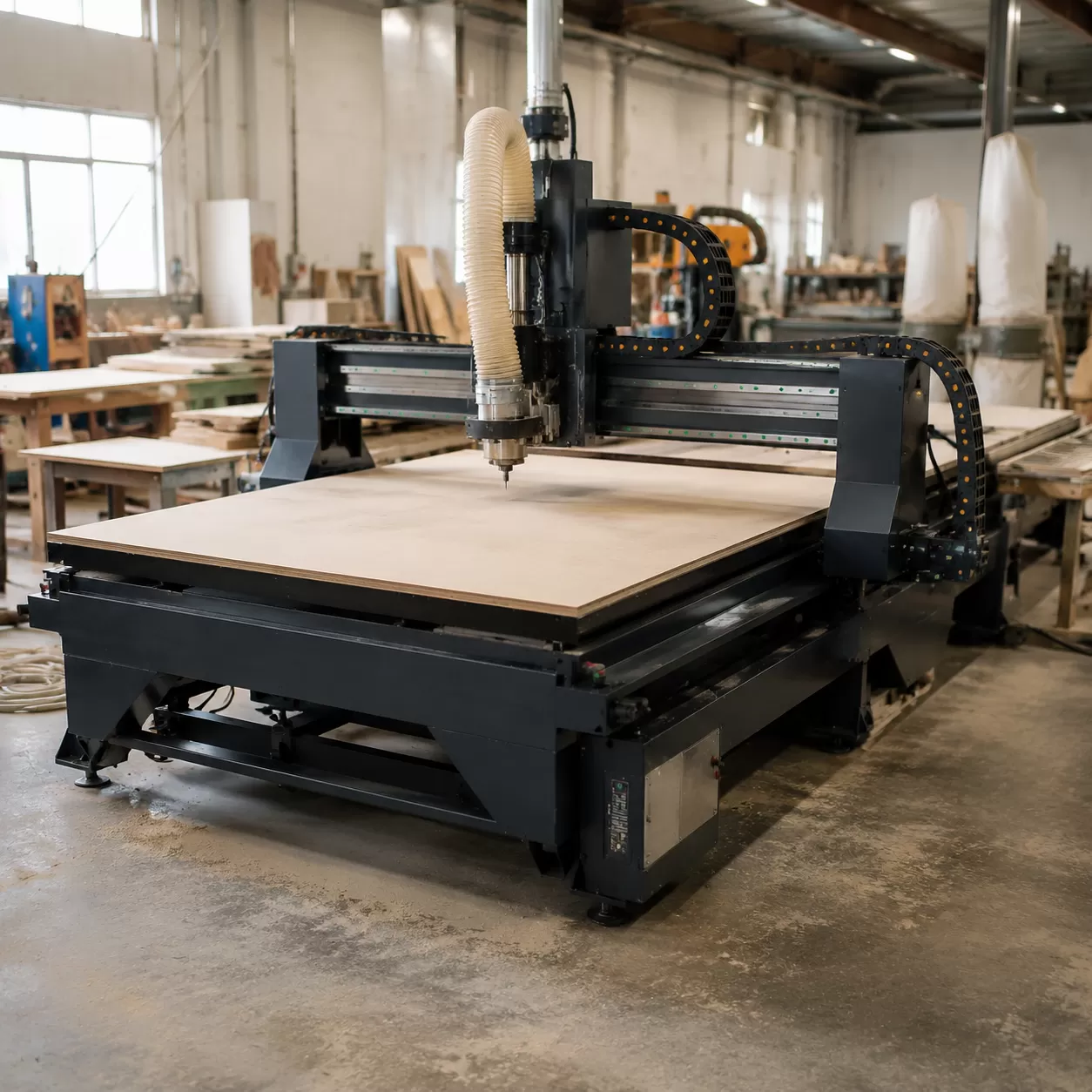 4x8 CNC Router with Heavy-Duty Steel Frame