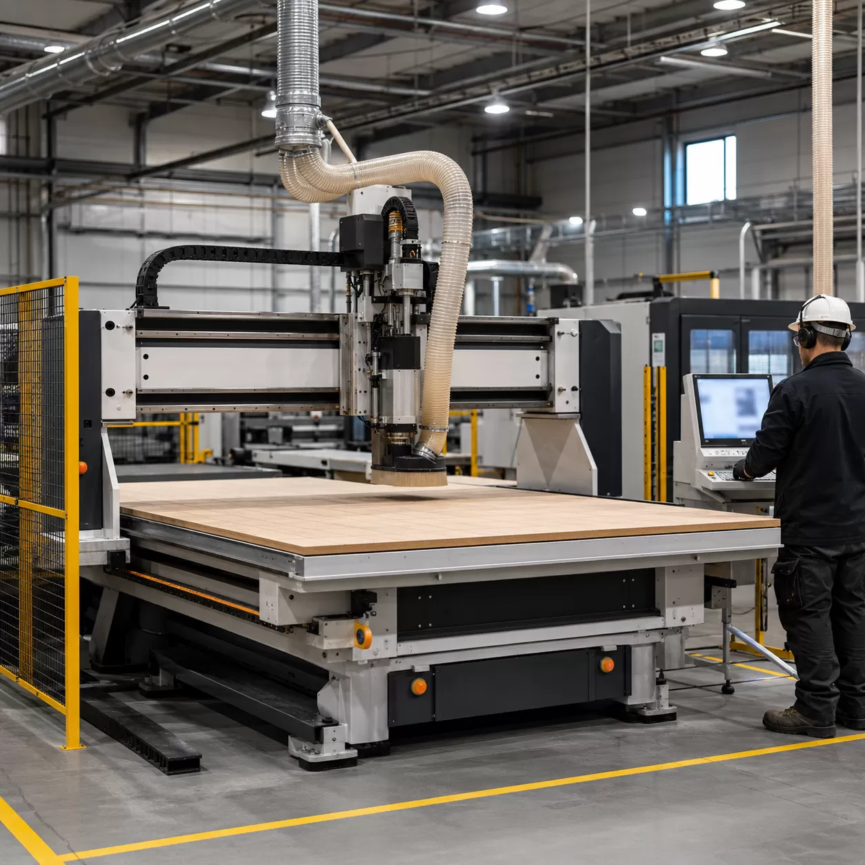 5x10 Ağır Hizmet CNC Router Makine Teknik Özellikleri