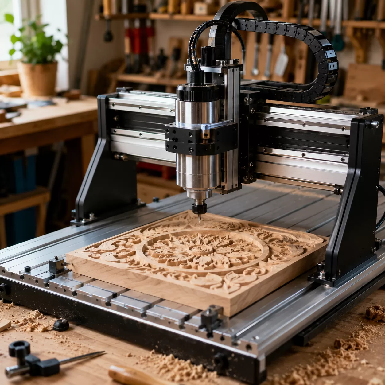 Masaüstü CNC Ahşap Freze Uygulamaları