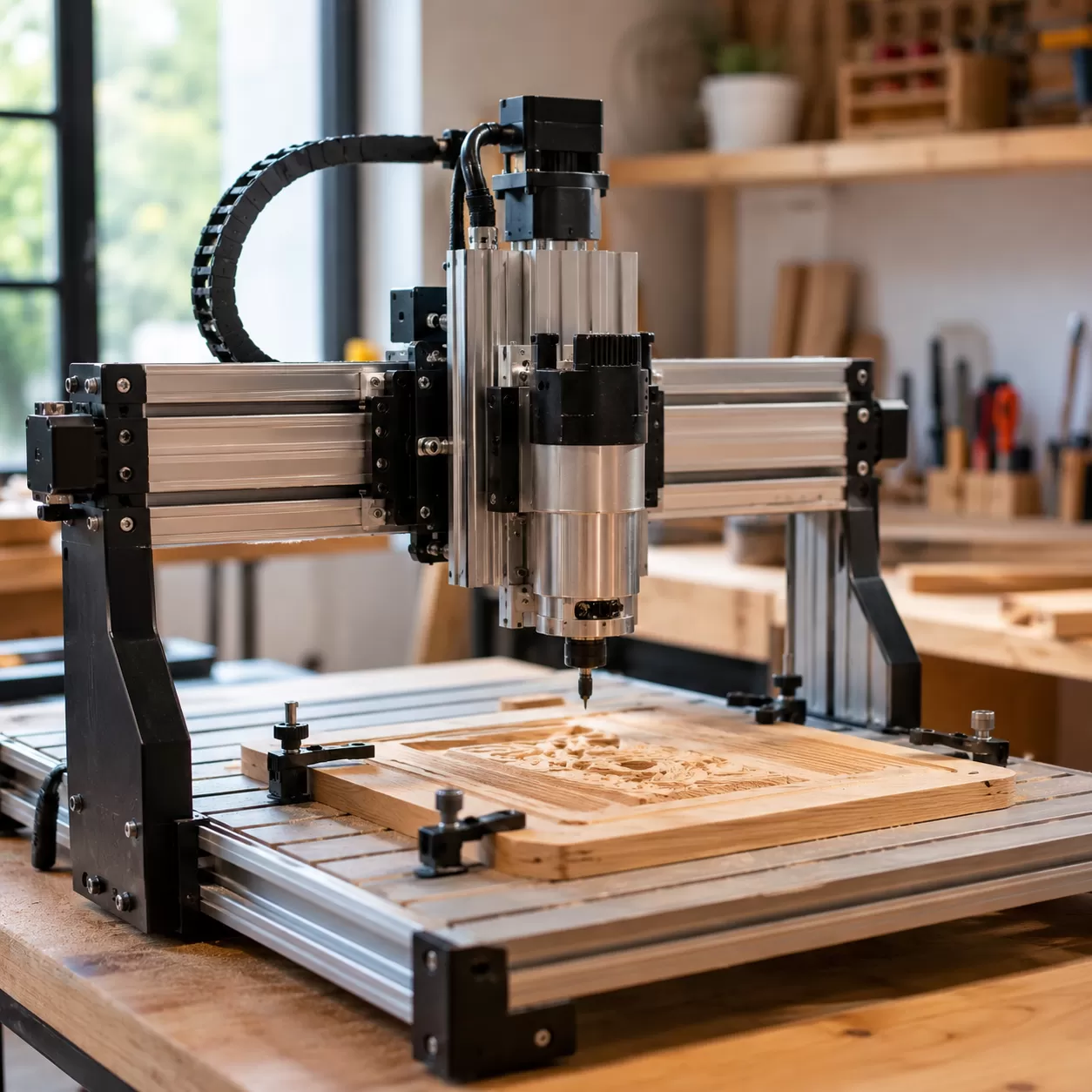 Masaüstü CNC Ahşap Freze Entegrasyonu