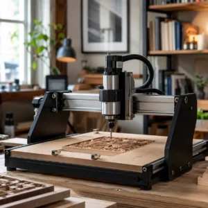 Masaüstü CNC Ahşap Freze 3 Eksen Tezgahüstü Bilyalı Vida Mil