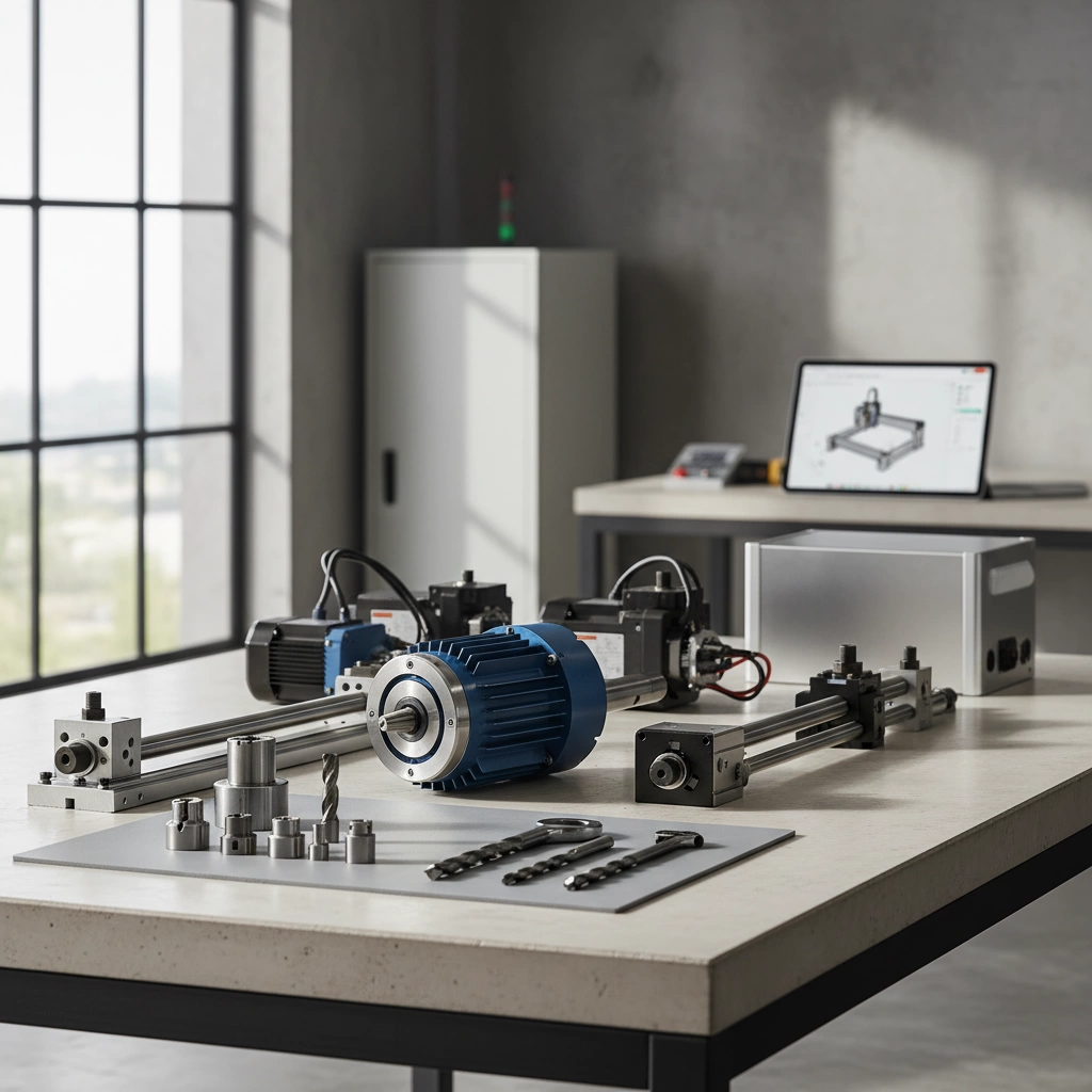 Premium 1325 CNC Ahşap Frezeleme Makinesi Bileşenleri