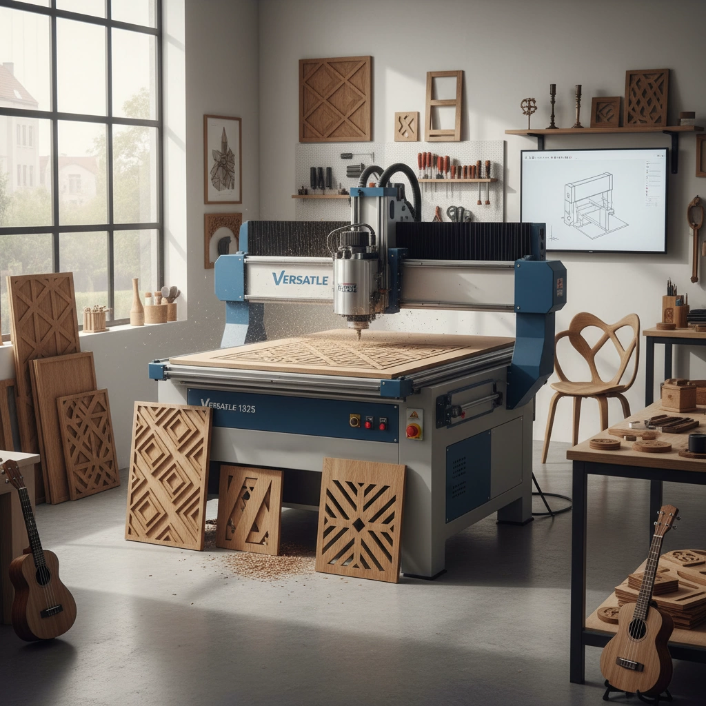 Çok Yönlü 1325 CNC Ahşap Frezeleme Makinesi Uygulamaları