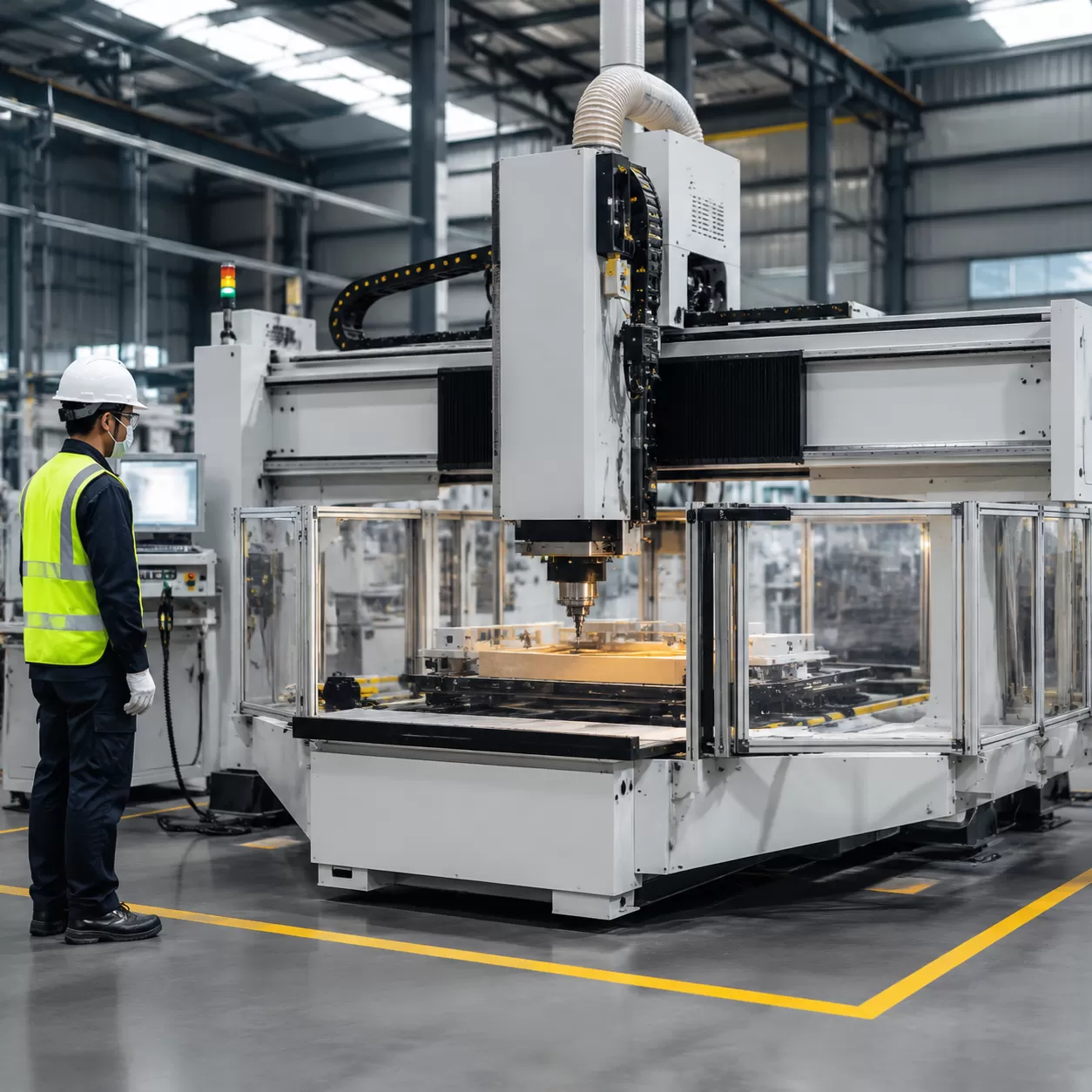 5 axis CNC router machine with global warranty support