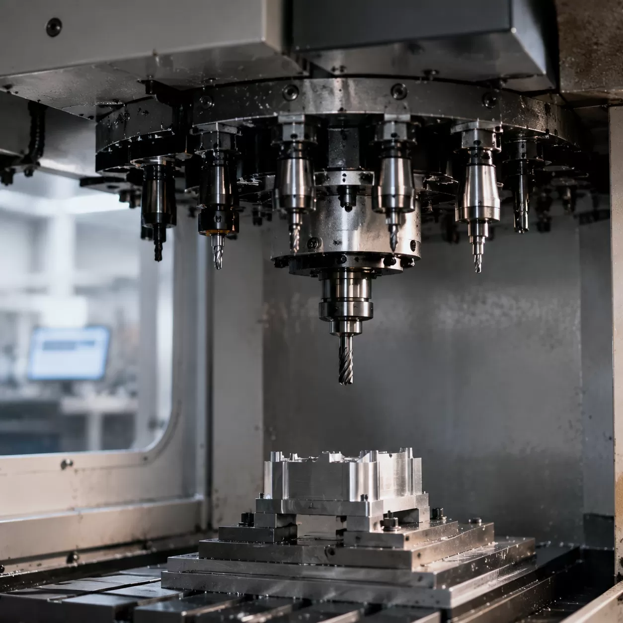 CNC ATC Tool Change Process Workflow