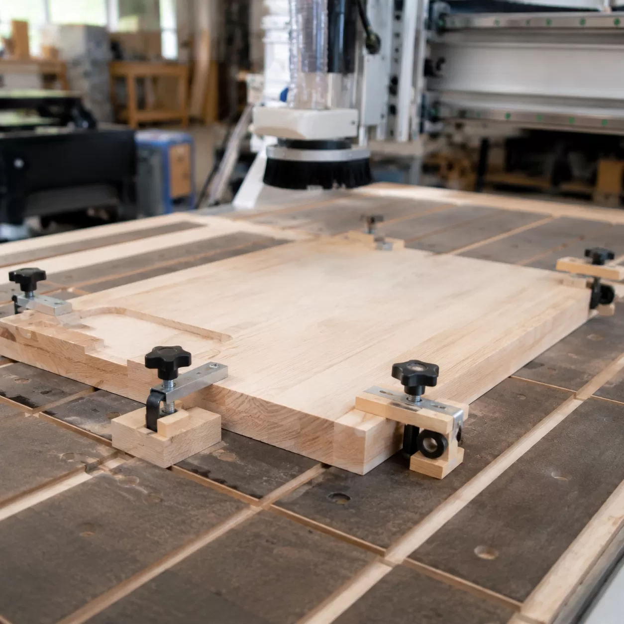 CNC Router 3/4 Wood Workholding